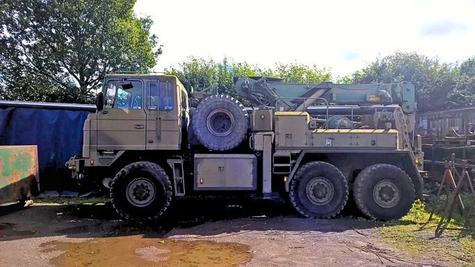 an old army vehicle, rusted